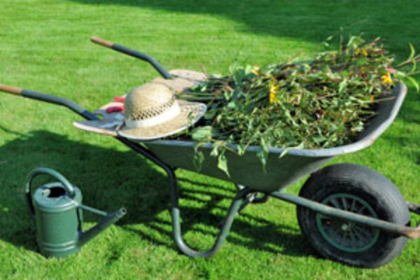 Gartenabfälle